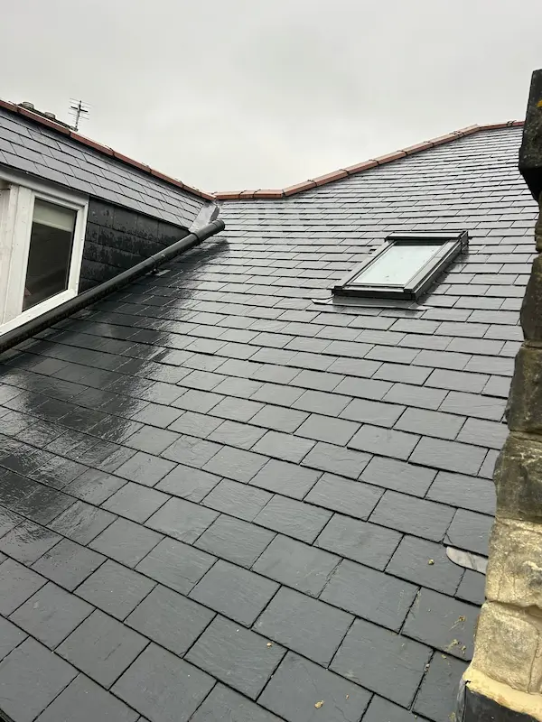 VM Roofing project — Slate Roofing